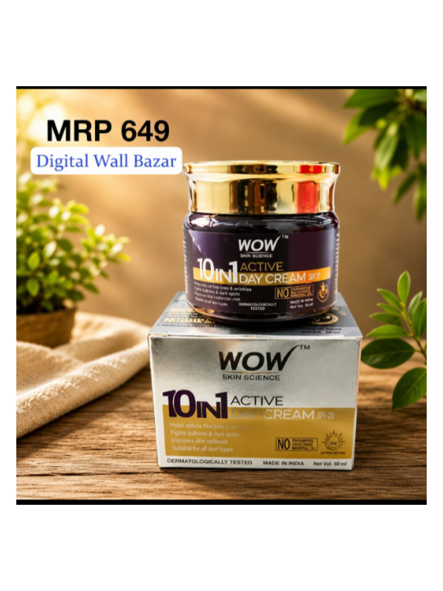 Wow Skin Science 10IN 1 Day Cream
