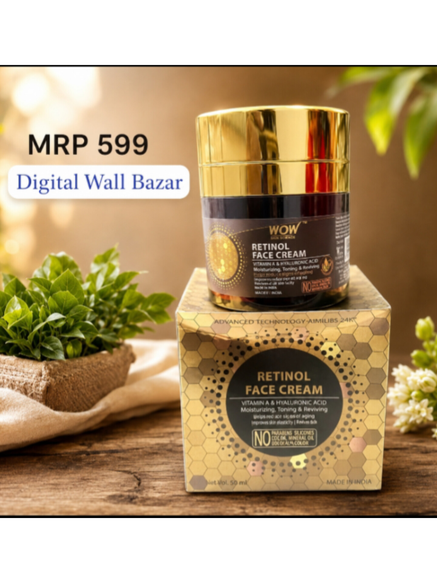 Wow Retinol Face Cream