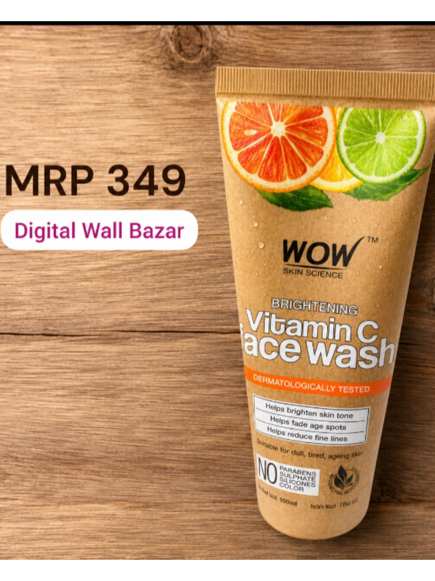 Wow Brightening Vitamin-C Face Wash