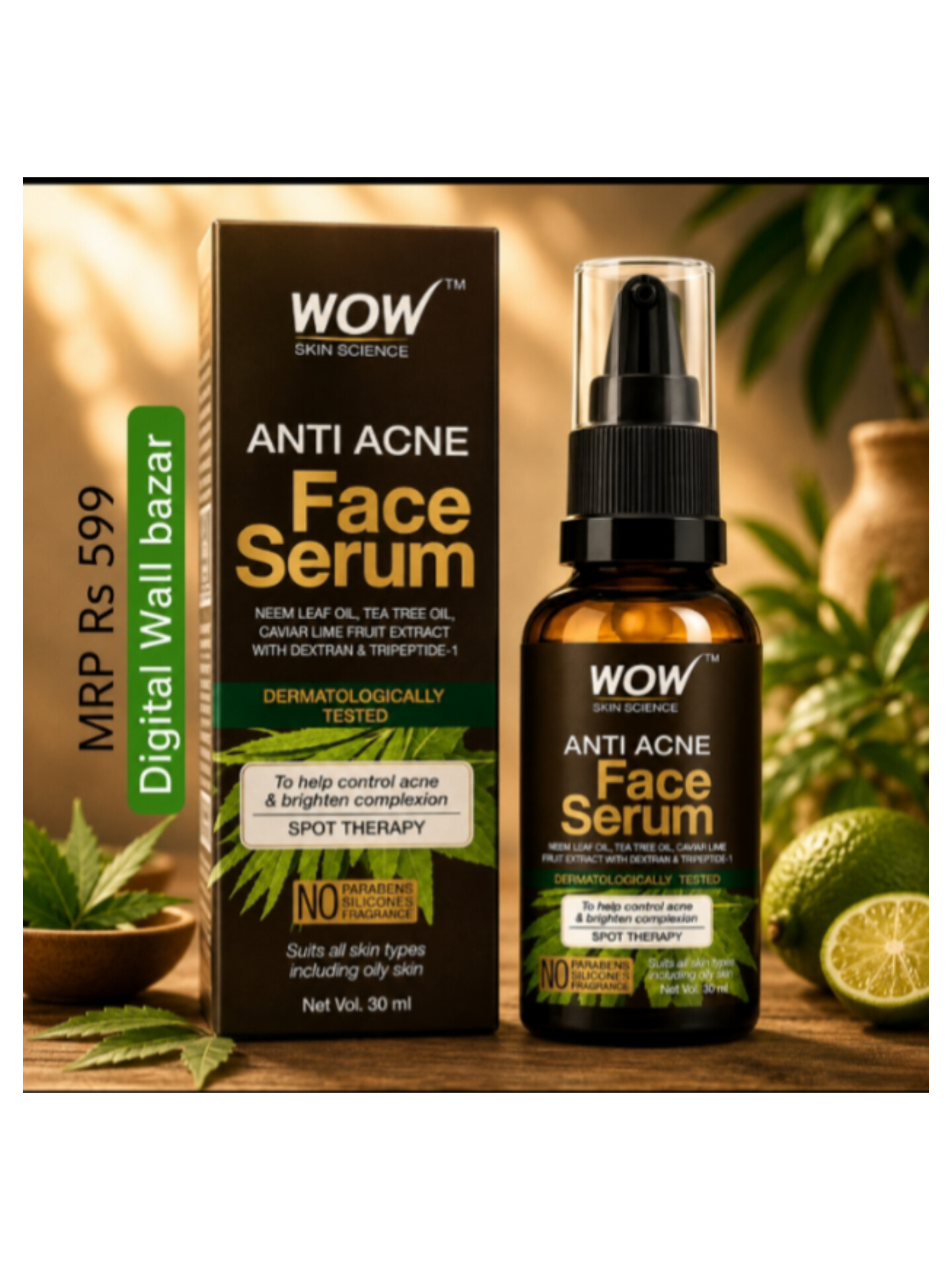Wow Anti Acne Face Serum