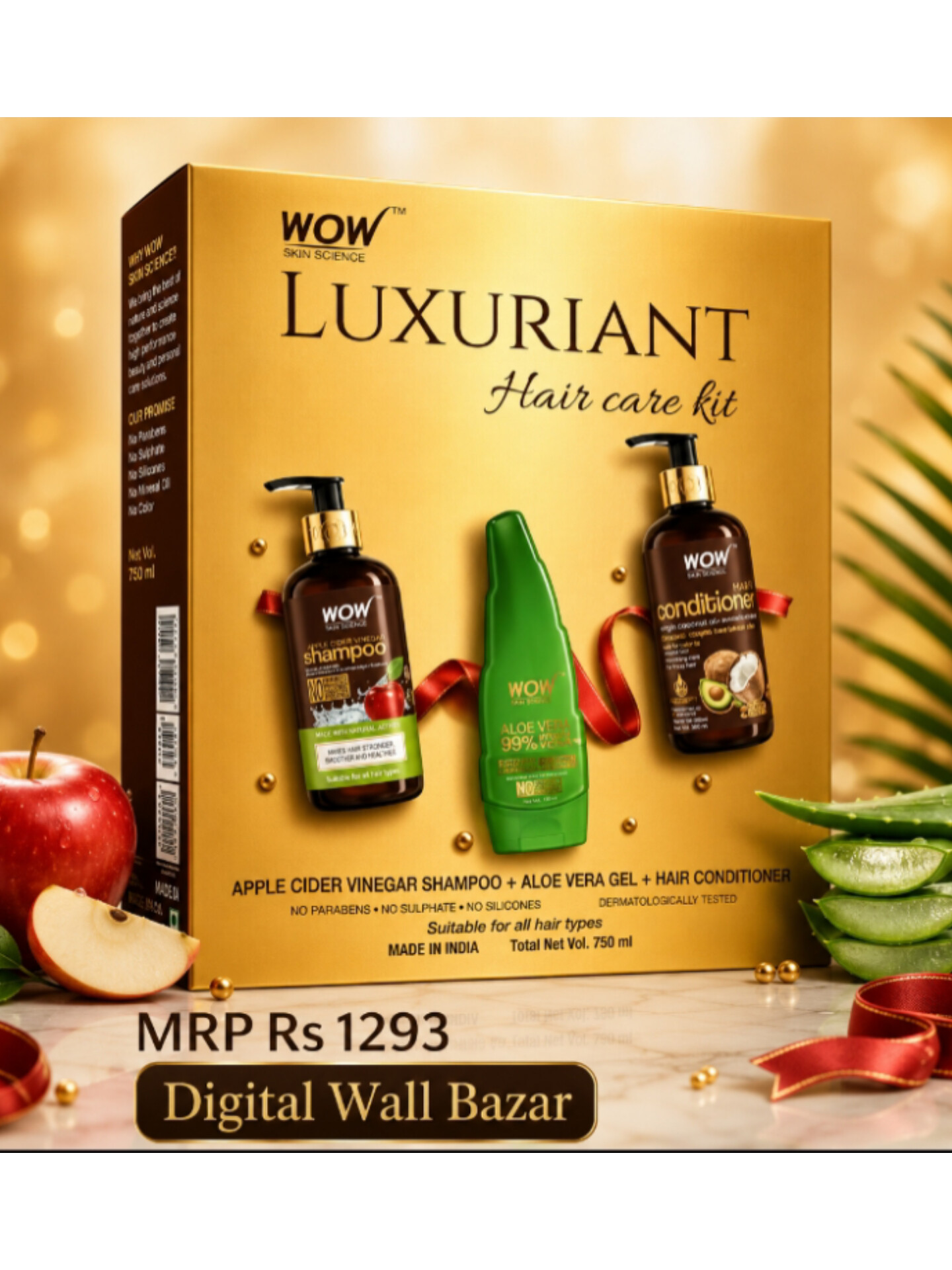 Wow Luxuriant Hair Care Kit