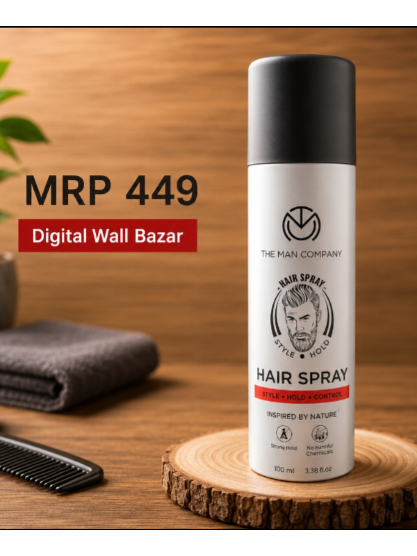 The Man Company Hair Spray