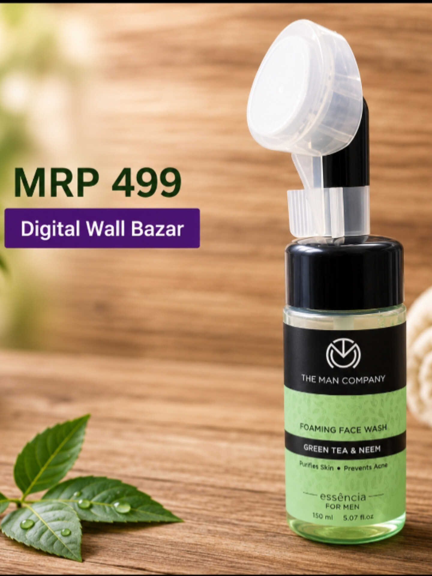 The Man Company Foaming Face Wash