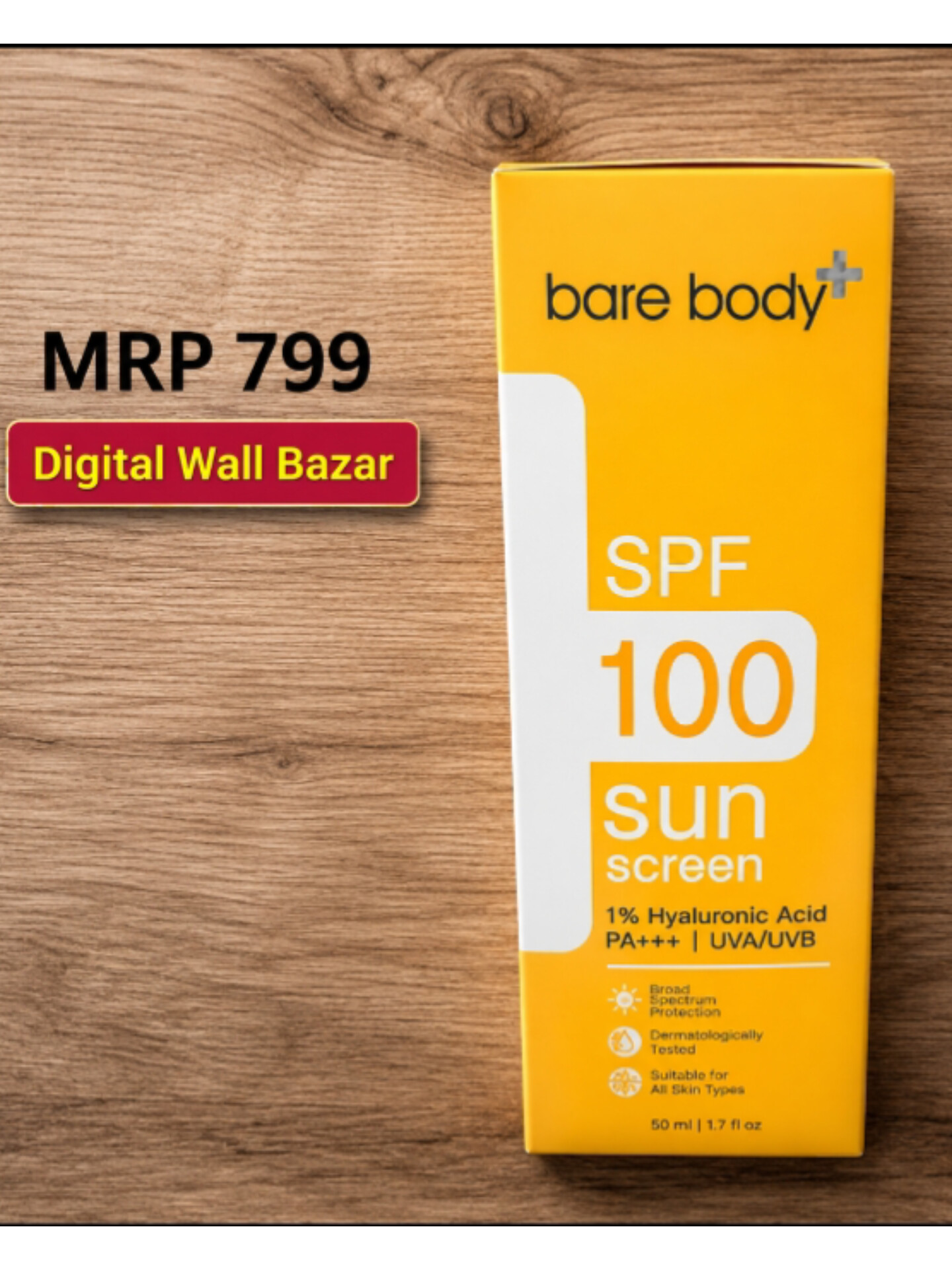 Bare Body SPF 100 Sun Screen