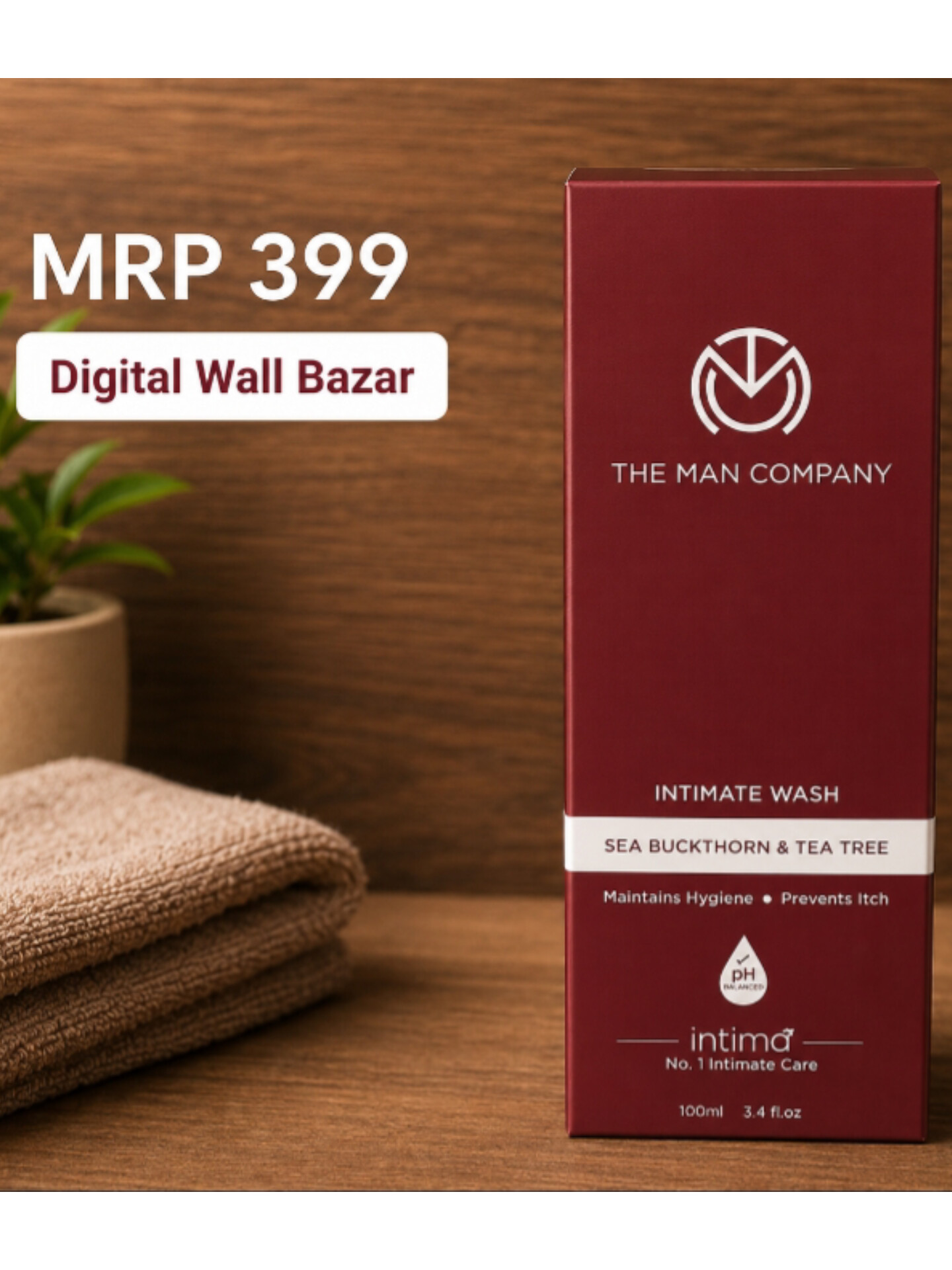 THE MAN COMPANY Intimate Wash