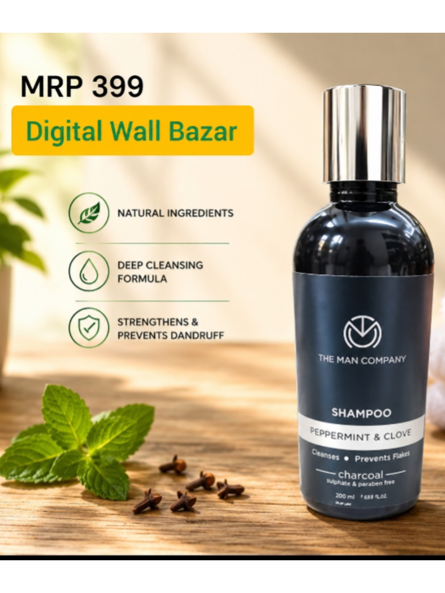 THE MAN COMPANY SHAMPOO
