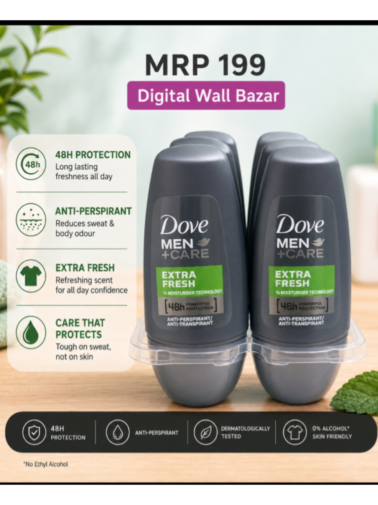 Dove MEN EXTRA FRESH