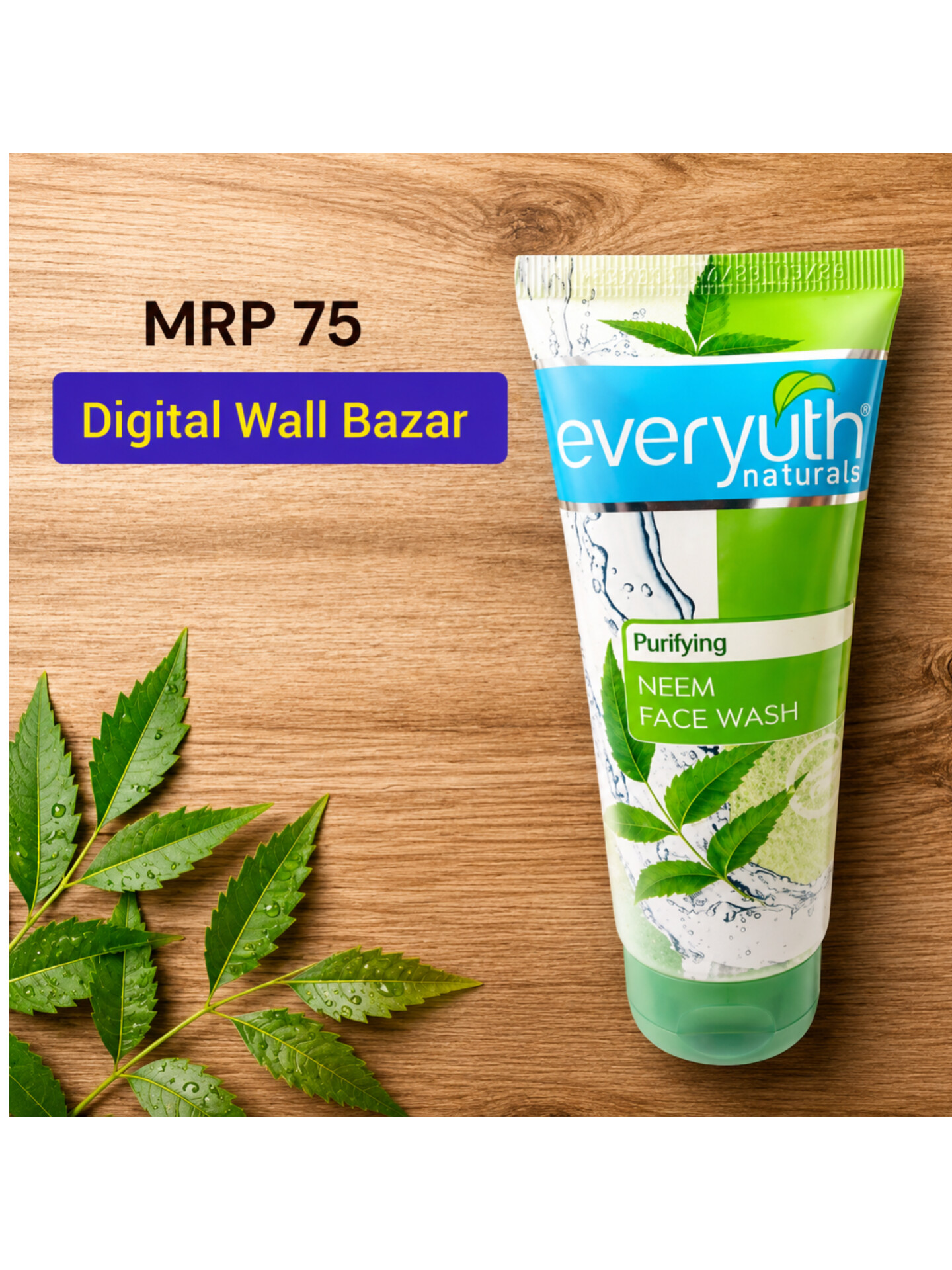everyurth naturals purifying NEEM FACE WASH