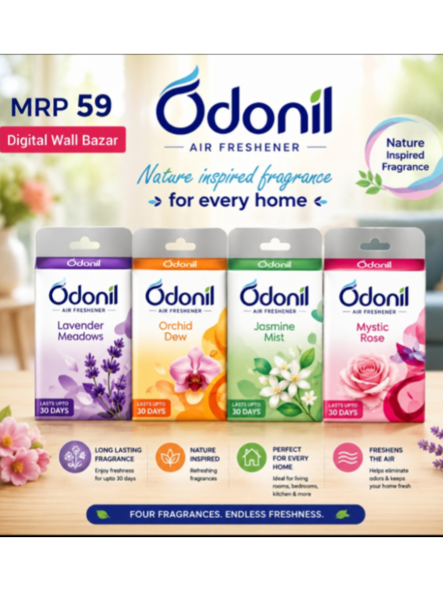 Odonil Jasmine mist