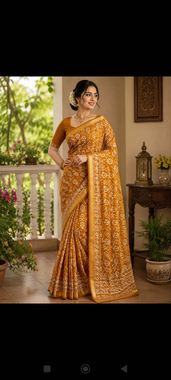 Malaicotton Less Saree (Jamini)