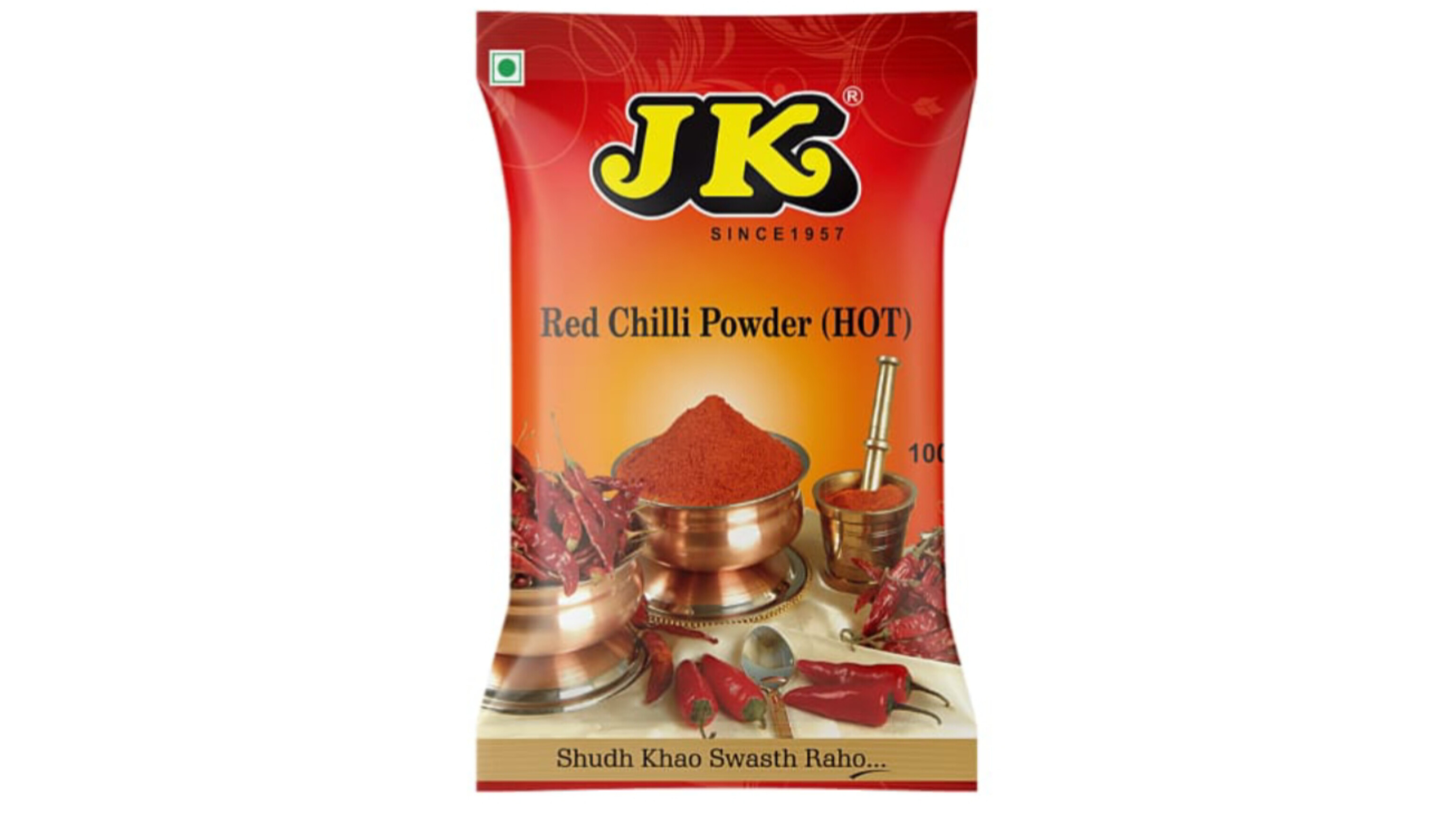 JK Red Chilli Powder ( Hot) ( জেকে লঙ্কার গুঁড়ো)