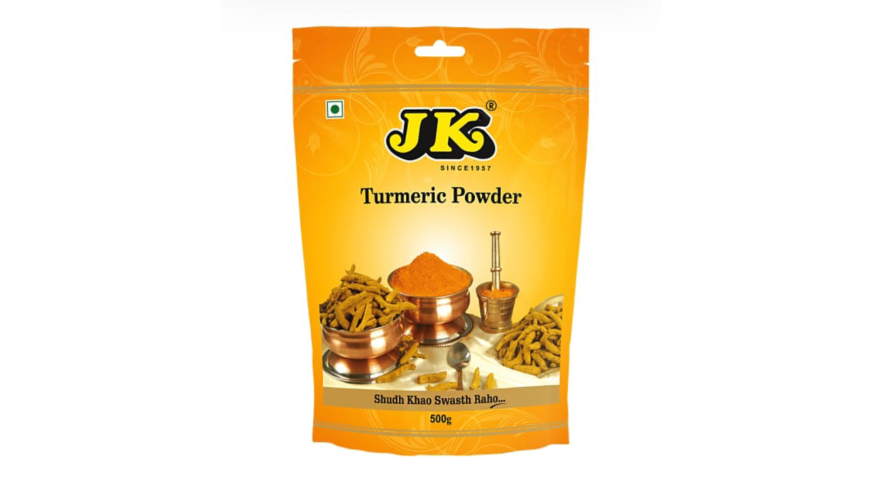 JK Turmeric Powder ( জেকে হলুদ গুঁড়ো)