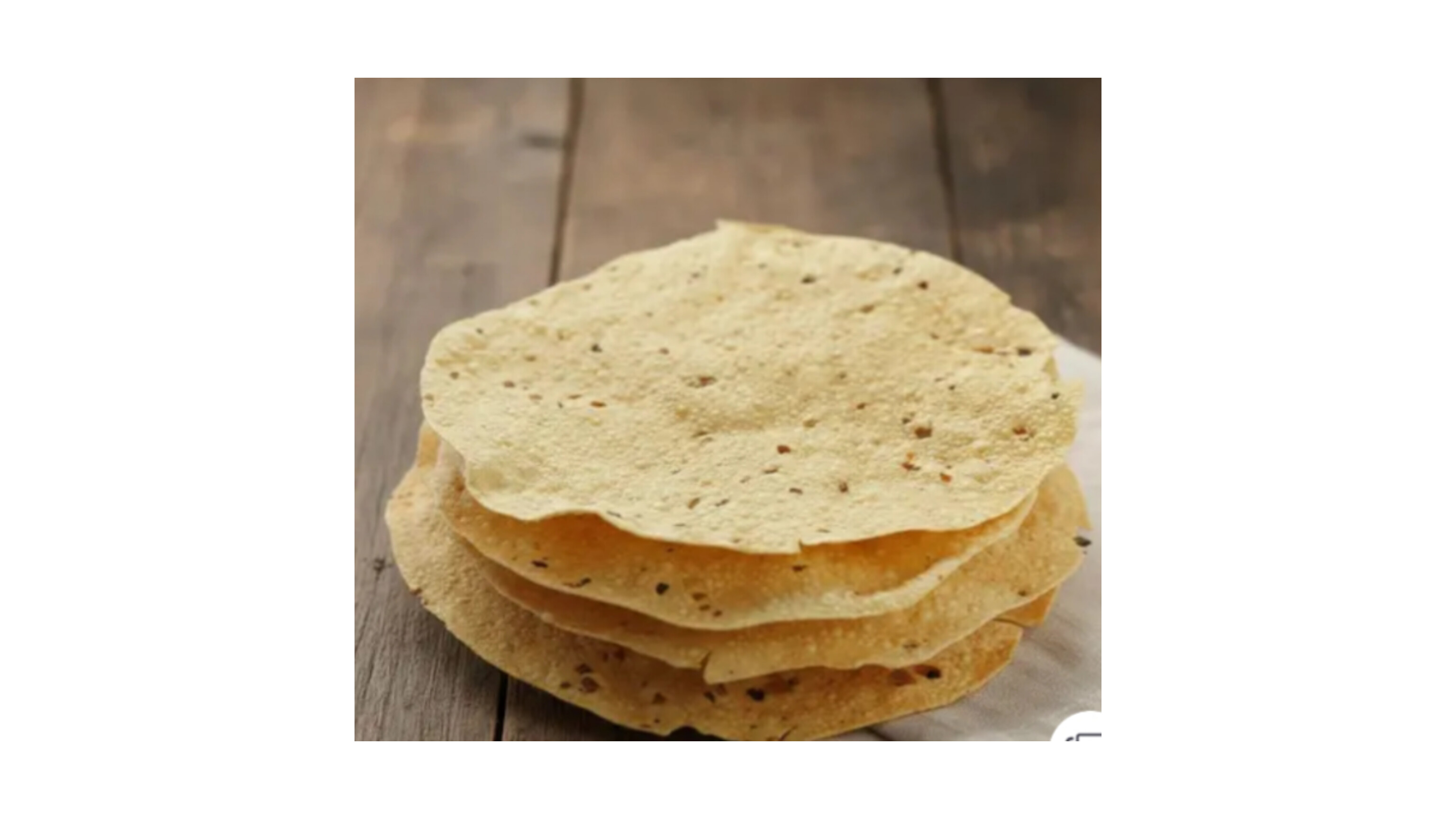 Masala Papad ( পাঁপড়)
