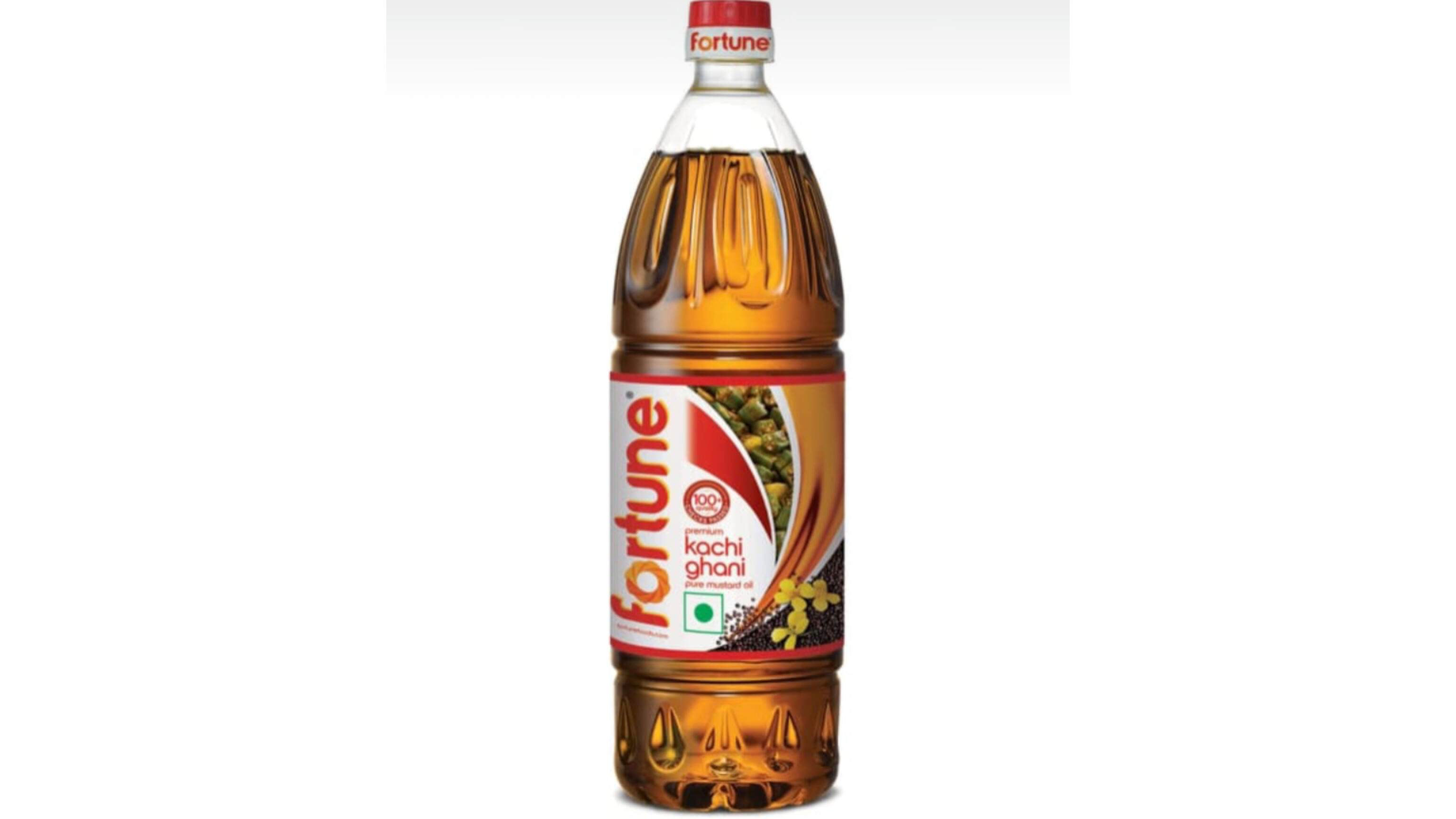 FORTUNE premium kachi ghani pure mustard oil PET Bottle (Sarsher Tel)