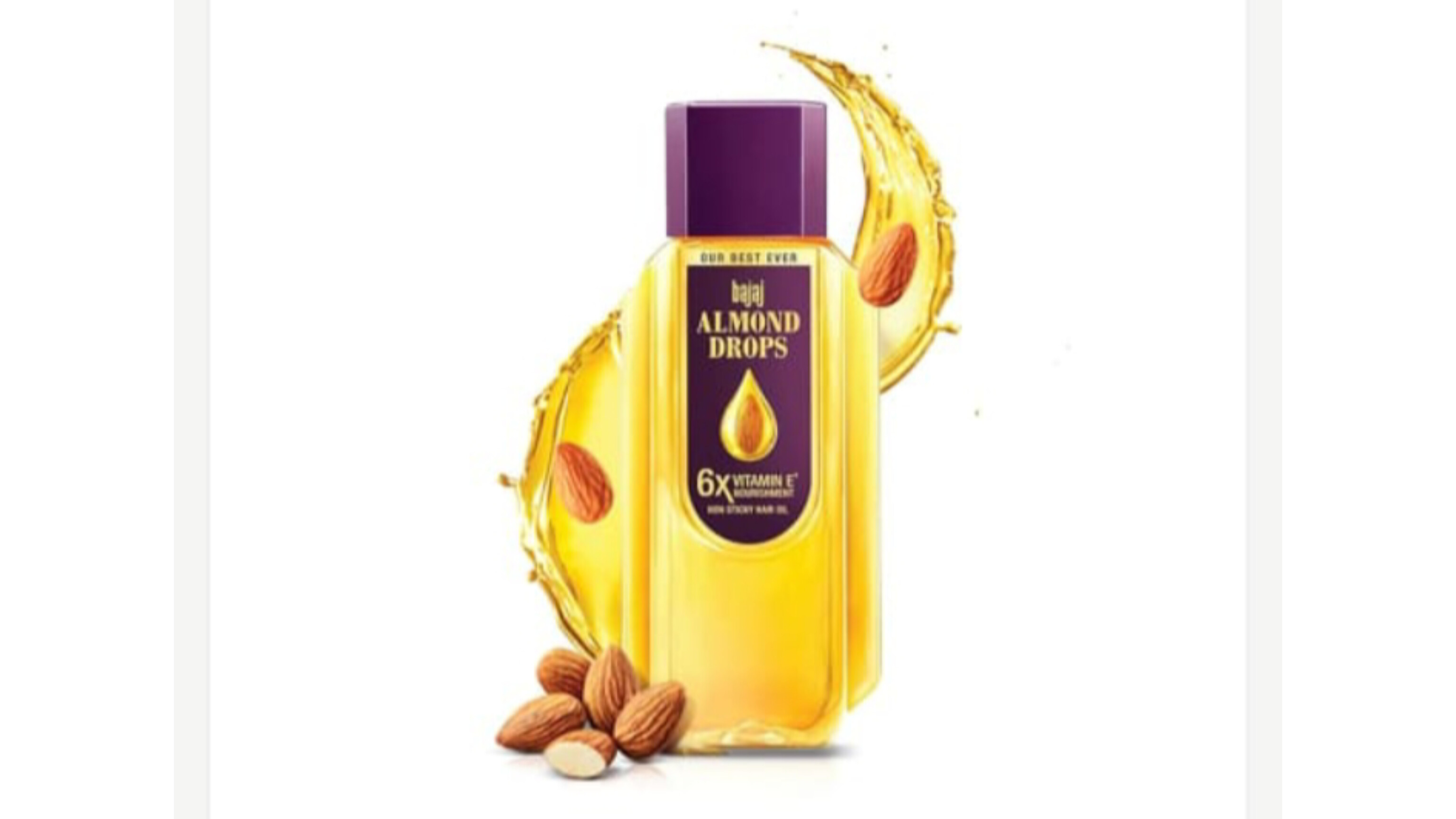 Bajaj Almond Drops Non Sticky Hair Oil